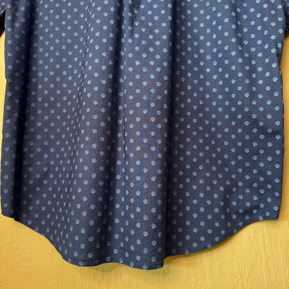 VINEYARD VINES Classic Fit Murray  Shirt Short Sleeve Button Down Shell Print LG - Picture 11 of 14